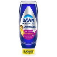 Dawn EZ-Squeeze Platinum Wild Jasmine Scent Dishwashing Liquid, 18 Fluid ounce