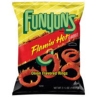 Funyuns Flamin' Hot Flavored Onion Flavored Rings, 5.25 Ounce
