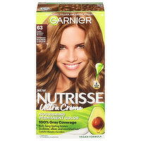 Nutrisse Hair Color, Permanent, Ultra Creme, Light Golden Brown 63, 1 Each