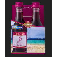 Barefoot Cellars Sweet Red 4 Pack, 748 Millilitre