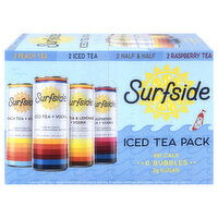 Surfside Iced Tea Pack Vodka, 8 Each