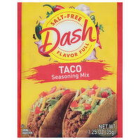 Dash Salt-Free Taco Seasoning Mix, 1.25 Ounce
