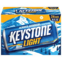 Keystone Light Beer, 24 Pack, 24 Each