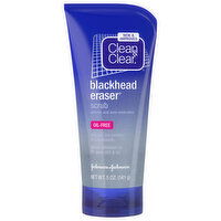 Clean & Clear Scrub, Blackhead Eraser, Oil-Free, 5 Ounce