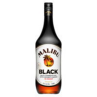 Malibu Caribbean Rum, Bold, Black, 750 Millilitre