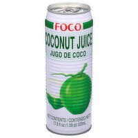 Foco Coconut Juice, 17.6 Fluid ounce