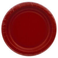 Sensations Performa Plates, Classic Red, 6-7/8 Inch, 10 Each