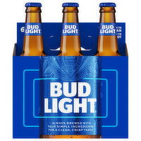 Bud Light Beer, 6 Each