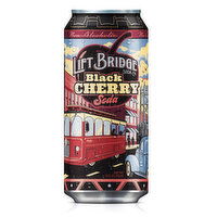 Lift Bridge Black Cherry Cherry Soda , 16 Ounce