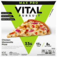 Vital Pursuit Pizza, Chicken Mozzarella, Max Pro, 6 Ounce