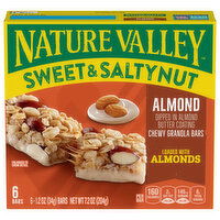 Nature Valley Sweet & Salty Nut Chewy Granola Bars, Almond, 6 Each