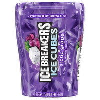 Ice Breakers Ice Cubes Gum, Sugar Free, Arctic Grape, 40 Each