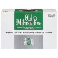 Old Milwaukee Beer, Non-Alcoholic, 24 Each