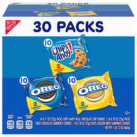 Nabisco Cookies, Assorted, 30 Packs, 30 Each
