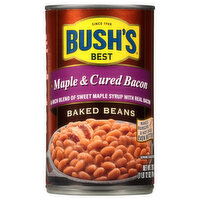 Bush's Best Baked Beans, Maple & Cured Bacon, 28 Ounce