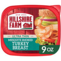 Hillshire Farm Ultra Thin Sliced Mesquite Smoked Turkey Breast Sandwich Meat, 9 Ounce