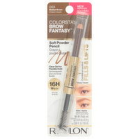 Revlon Brow Fantasy Soft Powder Pencil, Medium Brown 003, 1 Each