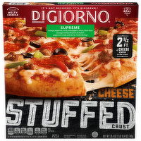 DiGiorno Pizza, Stuffed Crust, Cheese, Supreme, 26.4 Ounce