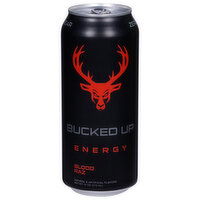 Bucked Up Energy Drink, Blood Raz, 16 Ounce