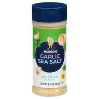 Morton Sea Salt, Garlic, 8.5 Ounce