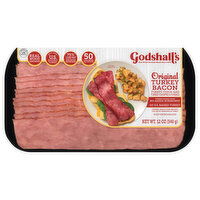 Godshall's Turkey Bacon, Original, 12 Ounce