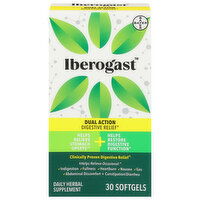 Iberogast Digestive Relief, Dual Action, Softgels, 30 Each