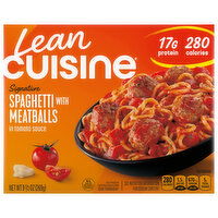 Lean Cuisine Signature Spaghetti with Meatballs in Tomato Sauce, 9.5 Ounce