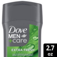 Dove Men+Care Men's Antiperspirant Deodorant Stick Extra Fresh, 2.7 Ounce