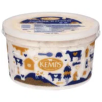 Kemps Ice Cream, Cookies 'n Cream, Reduced Fat, 1 Gallon