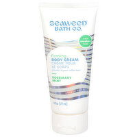 Seaweed Bath Co. Body Cream, Firming, Rosemary Mint, 6 Fluid ounce