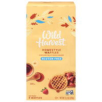 Wild Harvest Waffles, Homestyle, 8 Each