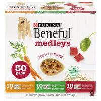 Beneful Dog Food, Romana/Mediterranean/Tuscan Style, Medleys, 30 Pack, 30 Each