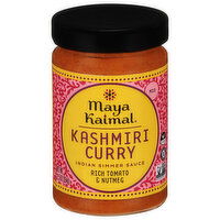 Maya Kaimal Indian Simmer Sauce, Kashmiri Curry, Mild, 12.5 Ounce