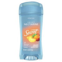 Secret Fresh Secret Fresh Clear Gel Antiperspirant and Deodorant, Sweet Nectarine Scent, 2.6 oz, 2.6 Ounce