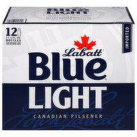 Labatt Blue Light Beer, Canadian Pilsener, 12 Each