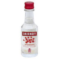 Smirnoff Vodka, Raspberry, 50 Millilitre