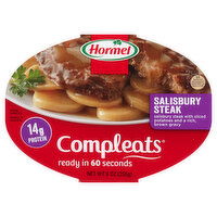 Hormel Compleats Steak, Salisbury, 9 Ounce