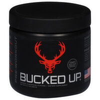 Bucked Up Pre-Workout, Blood Raz, 9.17 Ounce