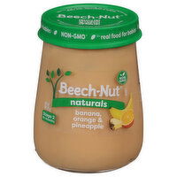 Beech-Nut Naturals Stage 2 (6+ months) Banana Orange & Pineapple, 4 Ounce
