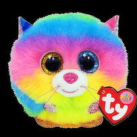 Ty Gizmo Rainbow Cat Puff, 1 Each