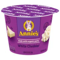 Annie's Macaroni & Cheese, White Cheddar, 2.01 Ounce