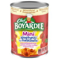 Chef Boyardee Spaghetti & Meatballs, Mini, 14.5 Ounce