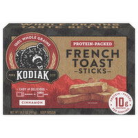 Kodiak French Toast Sticks, Protein-Packed, Cinnamon, 14.5 Ounce