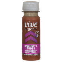 Vive Organic Wellness Shot, Elderberry Ginger & Turmeric, Immunity Boost, 2 Fluid ounce