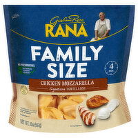 Rana Tortelloni, Signature, Chicken Mozzarella, Family Size, 20 Ounce