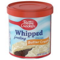 Betty Crocker Frosting, Whipped, Butter Cream, 12 Ounce