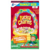 Lucky Charms Cereal Family Size, 18.6 Ounce