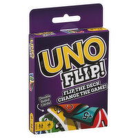 Uno Cards, Double Sided, Flip, 1 Each