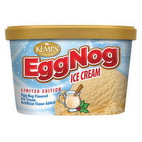 Kemps Egg Nog Ice Cream, 1.5 Quart