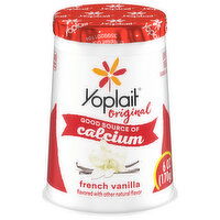 Yoplait Original Low Fat French Vanilla Yogurt, 6 Ounce